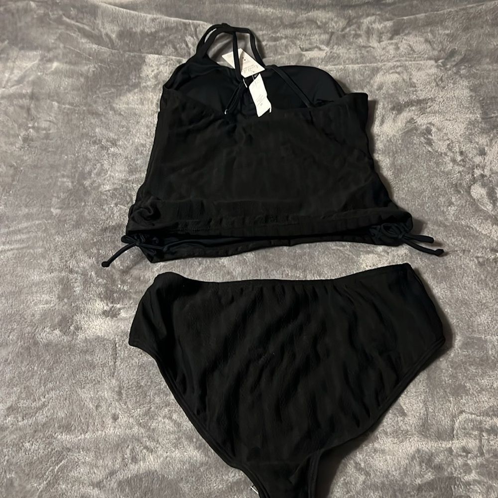 Cupshe One Shoulder Tankini - Picture 7 of 9
